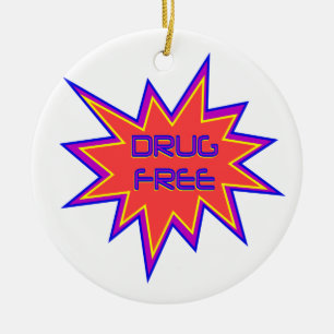 Drug Free Ceramic Tree Decoration