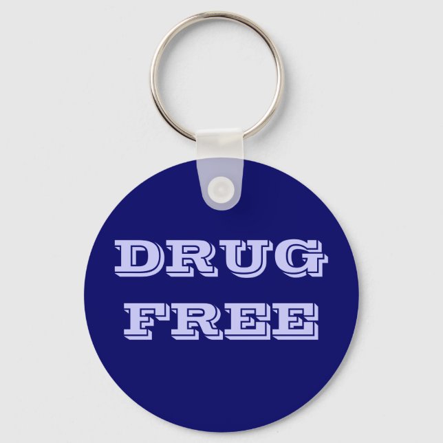 DRUG FREE KEY RING (Front)