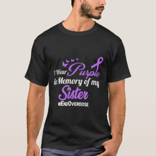 Drug Overdose Awareness Memory T-Shirt
