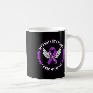 Drug Overdose Awareness My Brother's Wings Cover M Coffee Mug