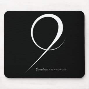 Drug Overdose Awareness Ribbon  Mouse Pad