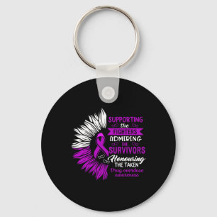 Drug Overdose Awareness Supporting The Fighters Su Key Ring