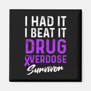 Drug Overdose Awareness Warrior Survivor 11 Magnet