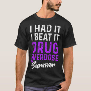 Drug Overdose Awareness Warrior Survivor 11 T-Shirt