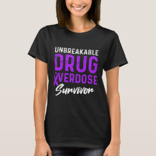 Drug Overdose Awareness Warrior Survivor 32 T-Shirt
