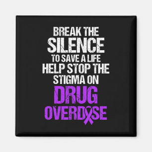 Drug Overdose Awareness Warrior Survivor 33 Magnet