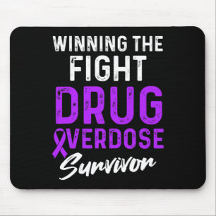 Drug Overdose Awareness Warrior Survivor 36 Mouse Pad