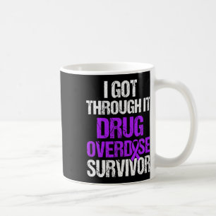 Drug Overdose Awareness Warrior Survivor 44 Coffee Mug