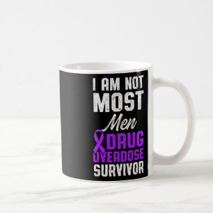 Drug Overdose Awareness Warrior Survivor 45 Coffee Mug