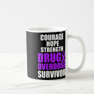 Drug Overdose Awareness Warrior Survivor 47 Coffee Mug