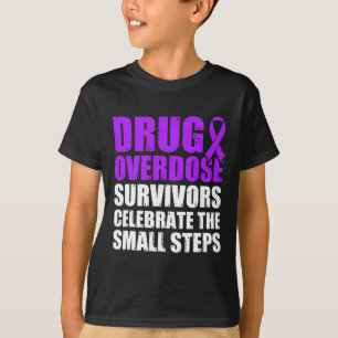 Drug Overdose Awareness Warrior Survivor 53 T-Shirt
