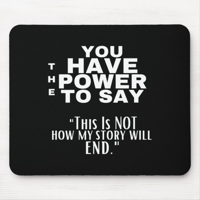 Drug Recovery Overdose Awareness Day Recovery Mont Mouse Pad (Front)
