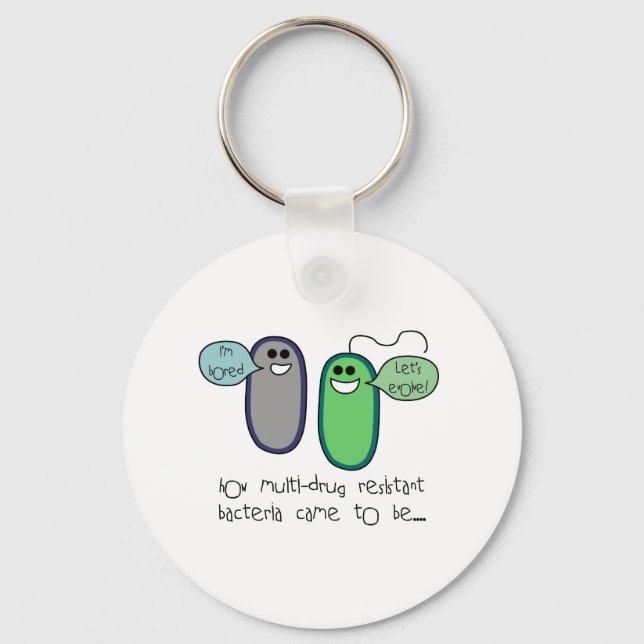 Drug Resistance Key Ring (Front)