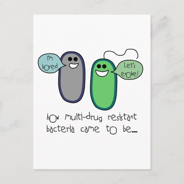 Drug Resistance Postcard (Front)