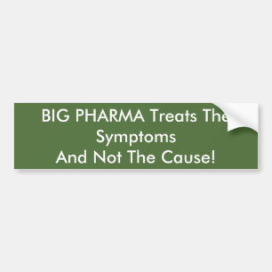 Drugs and Health Bumper Sticker