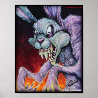 Drugs Bunny - Colour Print
