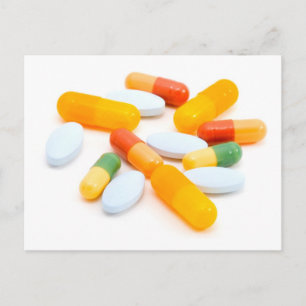 Drugs Postcard