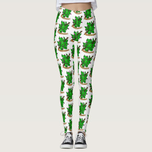 Druid Dice Design Leggings