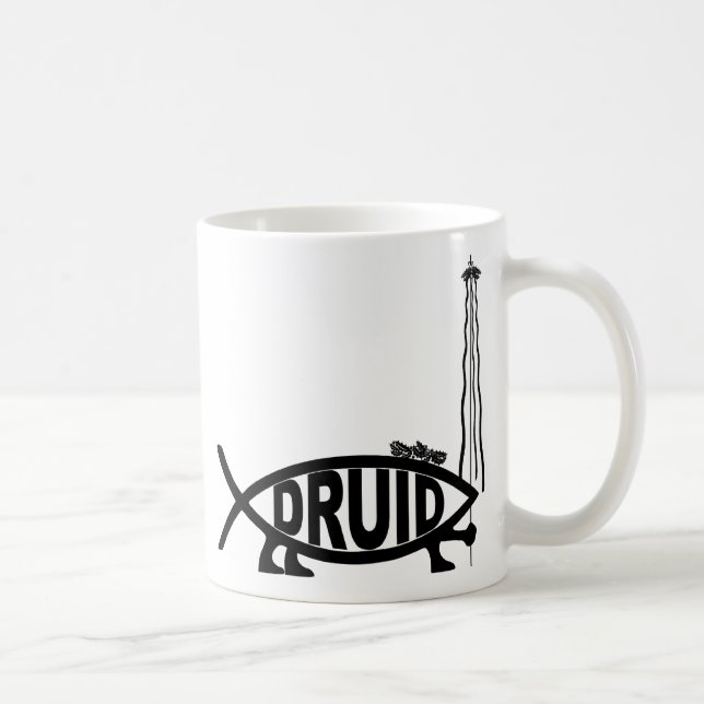 Druid Fish Coffee Mug (Right)