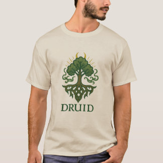 Druid — Nature Guard and Wild Magic T-Shirt