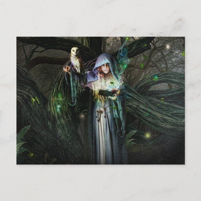 Druid Priestess Postcard (Front)
