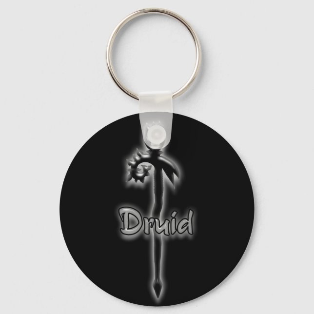 Druid stave keychain (Front)