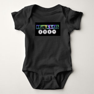 Drum and Bass Baby one-piece EDM music D.J. Deejay Bodysuit