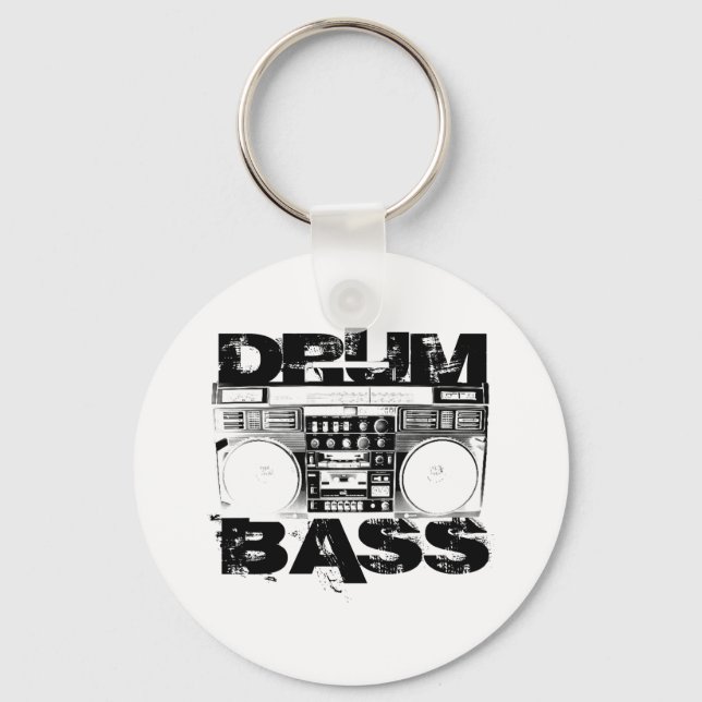 Drum and Bass Key Ring (Front)