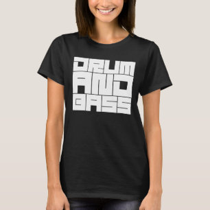 Drum and Bass logo design T-Shirt