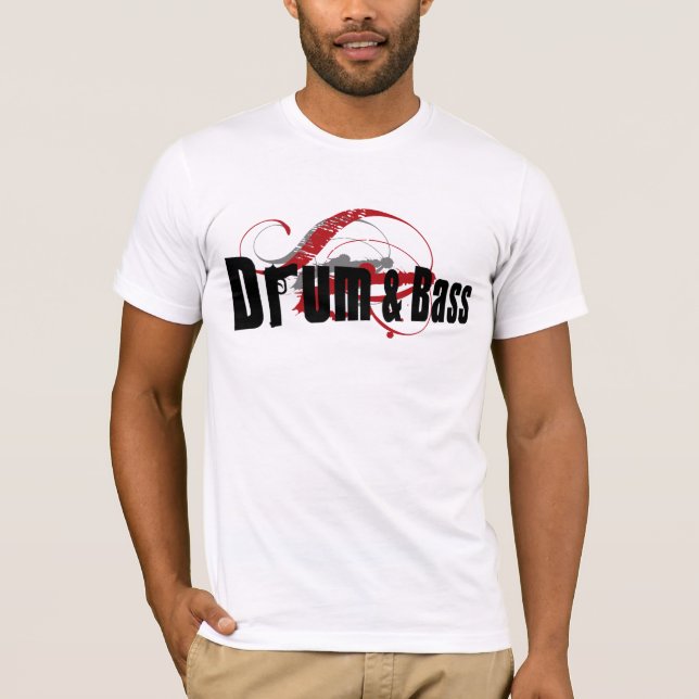 Drum and Bass Mob T-Shirt (Front)