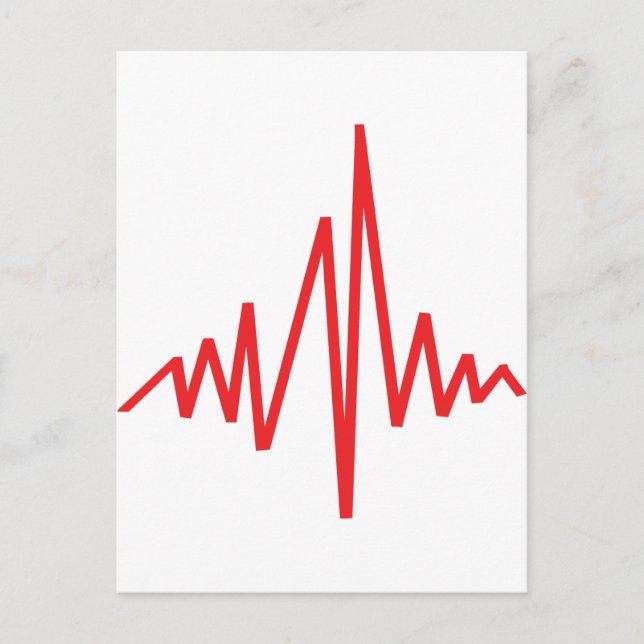 drum beat music postcard (Front)