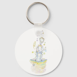 Drum Beats Key Ring