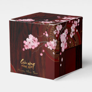 Drum Blossom Tet Hoa Anh Dao Vietnamese New Year C Favour Box
