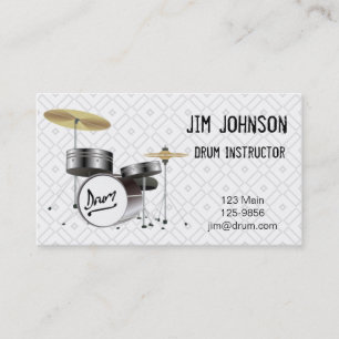 Drum Business Card