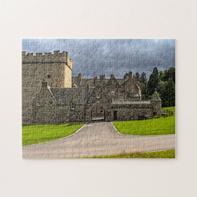 Drum Castle Scotland. Jigsaw Puzzle (Horizontal)