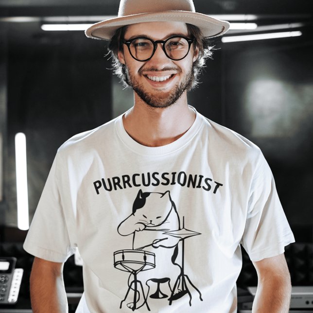 DRUM, CAT DRUMMER FUNNY PUN t-shirt (Creator Uploaded)
