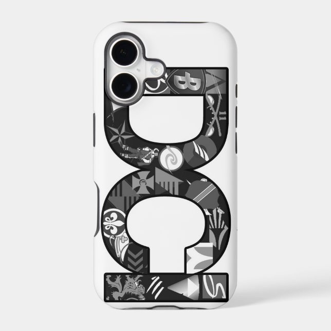 Drum Corps inspired phone case (Back)