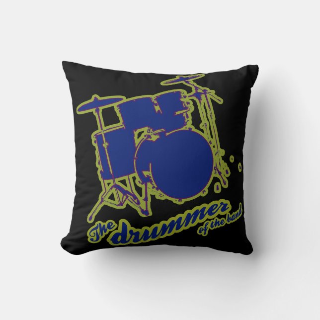 drum ~ drums decor idea cushion (Front)