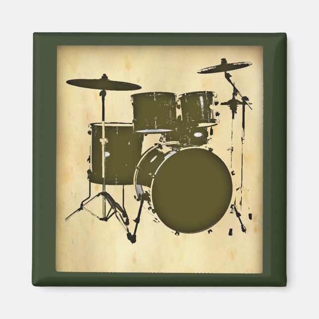 drum / drums magnet (Front)