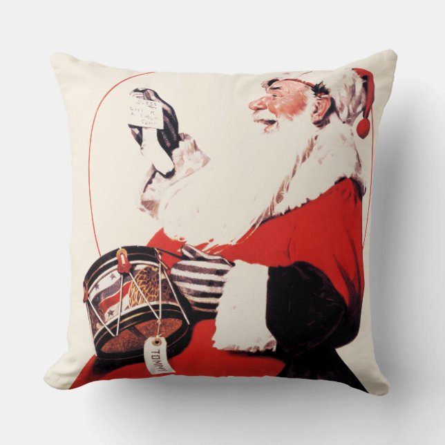 Drum for Tommy Cushion (Front)