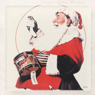 Drum for Tommy Glass Coaster