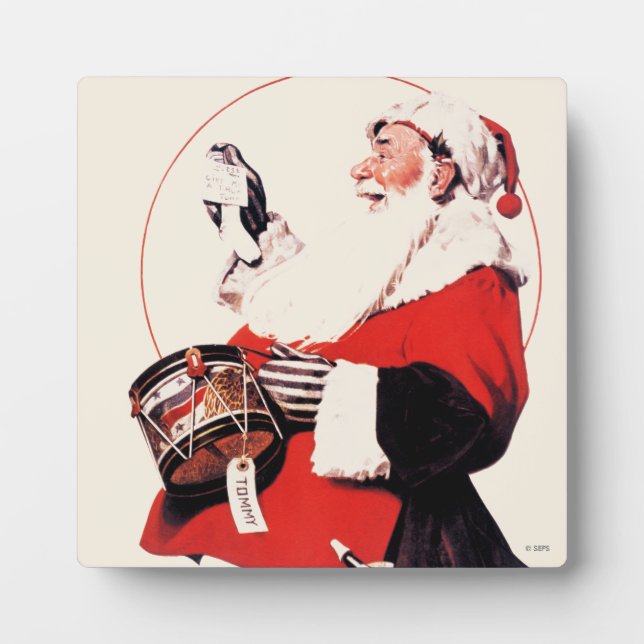 Drum for Tommy Plaque (Front)