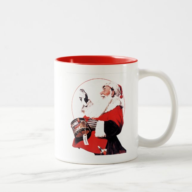 Drum for Tommy Two-Tone Coffee Mug (Right)