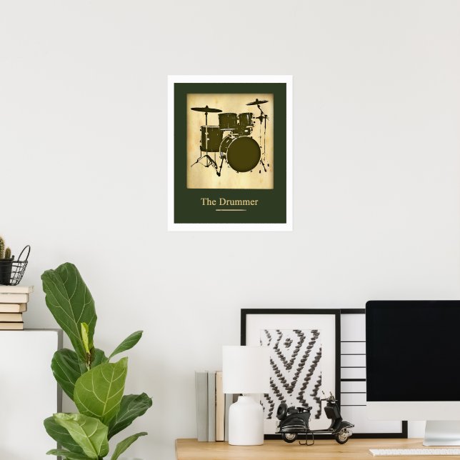 Drum for walls poster (Home Office)