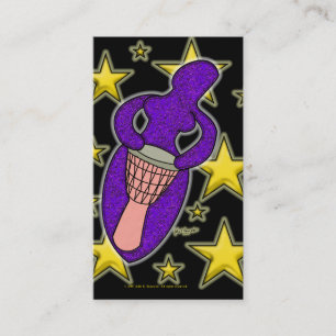 Drum Goddess Business Card