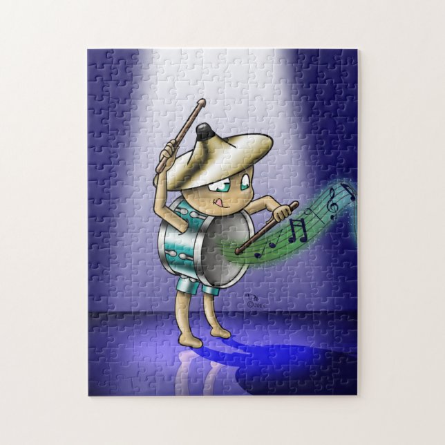 Drum Jigsaw Puzzle (Vertical)