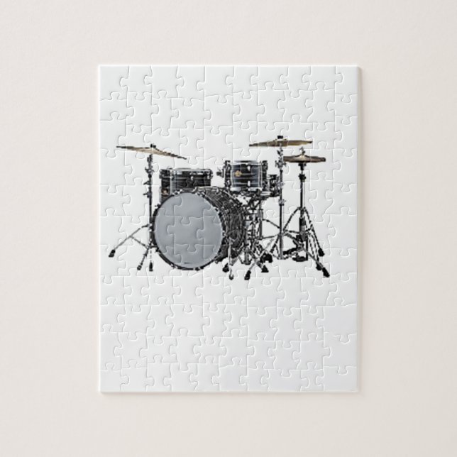"Drum kit" design gifts and products Jigsaw Puzzle (Vertical)