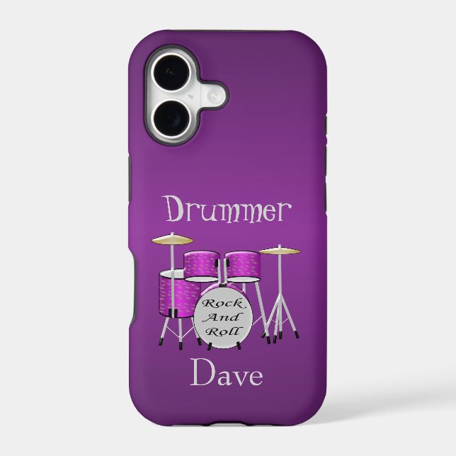 Drum Kit Design Personalised (Back)