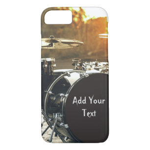 Drum Kit Drummer Rock  Personalise Customise iPhone 8/7 Case