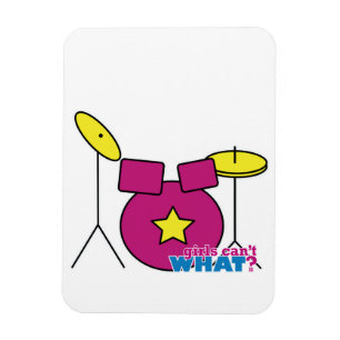 Drum Kit - Pink Magnet